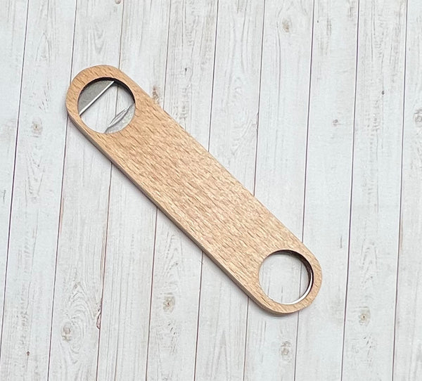 Imperfect paddle bottle openers