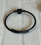 Cable Heart Bracelet