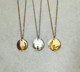 Circle Pendant Necklace