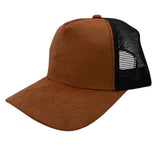 Faux Suede Baseball Hat for personalization engraving
