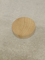 Round Wood Bottle Opener with Magnet