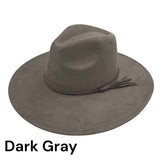Wide Brim Hat Blank with hatband/tassel