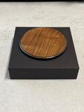 Wood Wireless Charger with black box