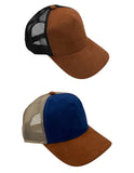 Faux Suede Baseball Hat for personalization engraving