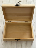 Small Wood Keepsake Box